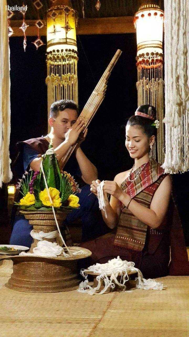 THAILAND 🇹🇭 | ชุดพื้นเมืองอีสาน🌹 Isan traditional outfit at Wang Nam Mok Homestay, Nongkhai province