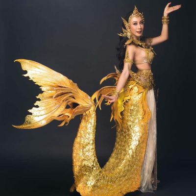 THAILAND 🇹🇭 | Thai National Costume by Miss Earth Thailand 2020