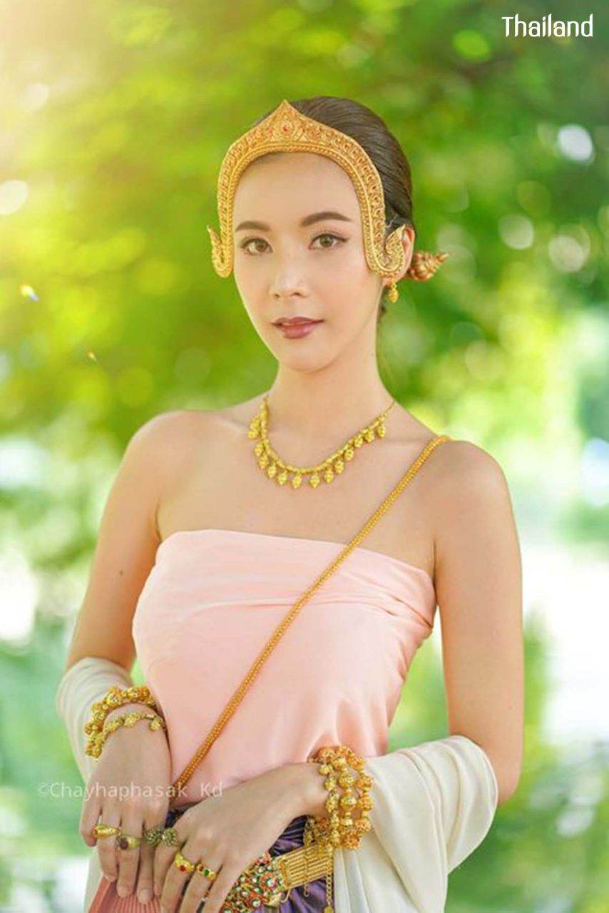 THAILAND  | Thai Antique costume, The royal costume of Ayutthaya kingdom.