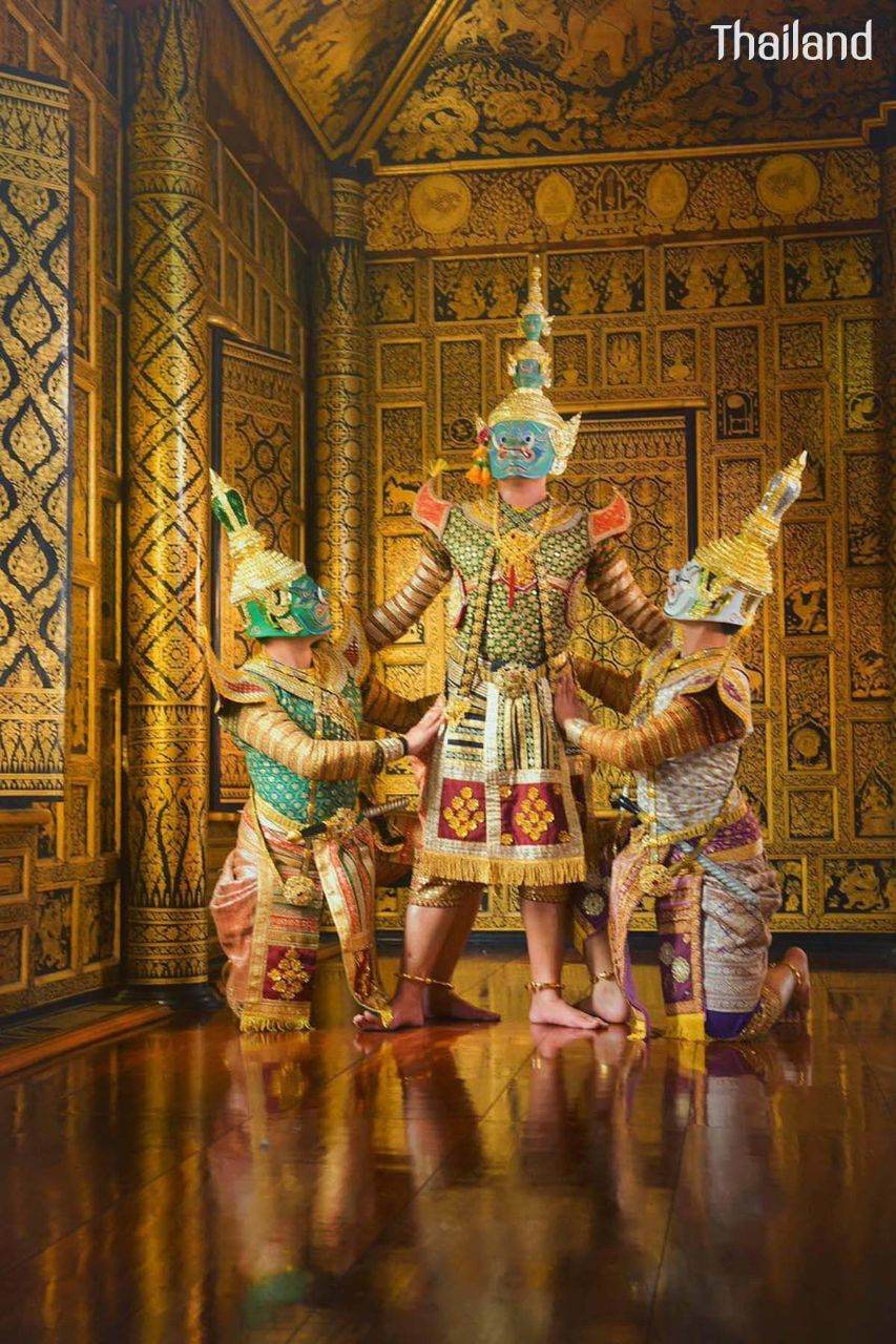THAILAND 🇹🇭 |  "โขน" Khon masked dance drama in Thailand