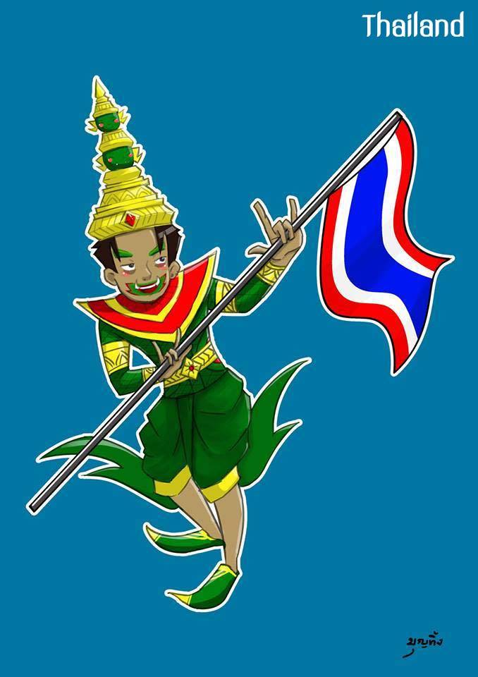 THAILAND 🇹🇭 | ทศกัณฐ์ "Tossakan" or "Ravana" Character
