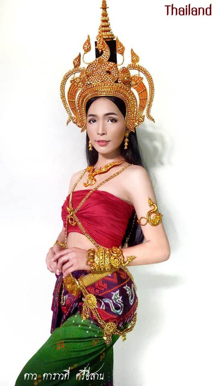 Thailand 🇹🇭 | Thai traditional costume, นาคี