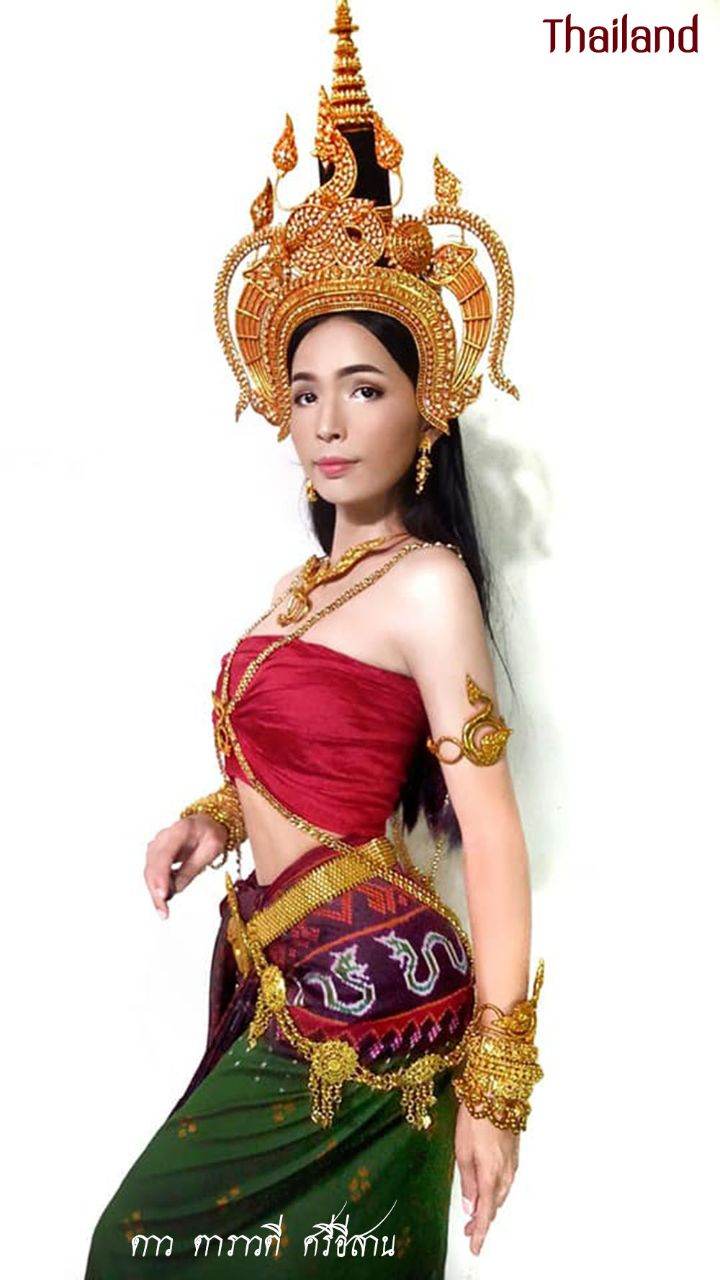 Thailand 🇹🇭 | Thai traditional costume, นาคี