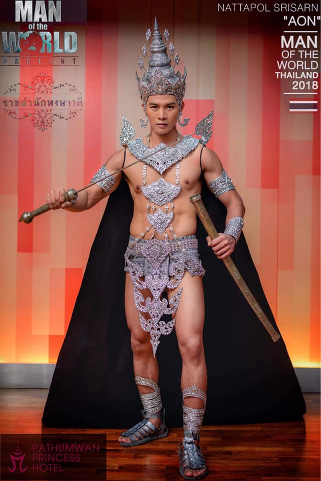 Thailand 🇹🇭 | Thai traditional costume, ชุดประจำชาติ Man OF The World Thailand 2018