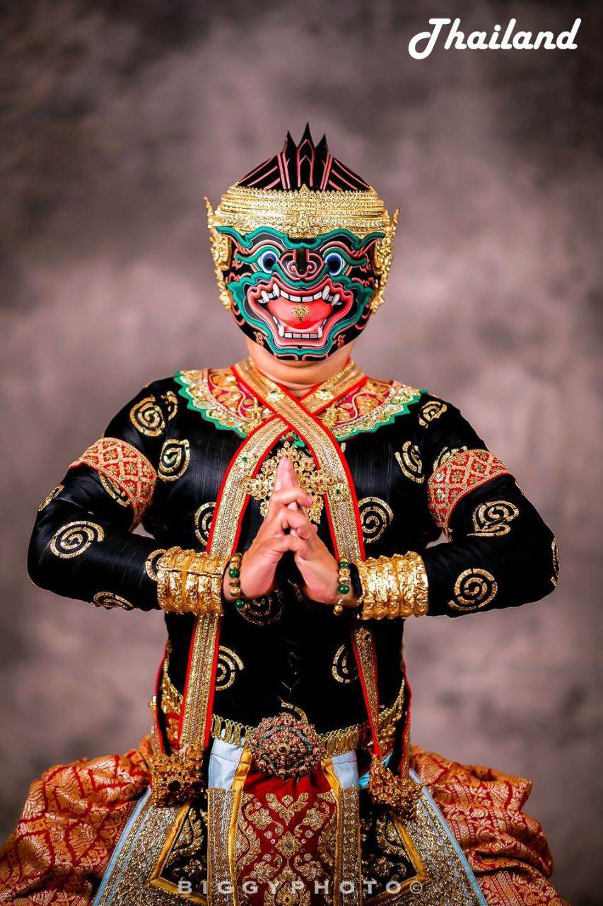 THAILAND 🇹🇭 | นิลพัท ลิงดำกำแหง, "โขน" Khon masked dance drama in Thailand