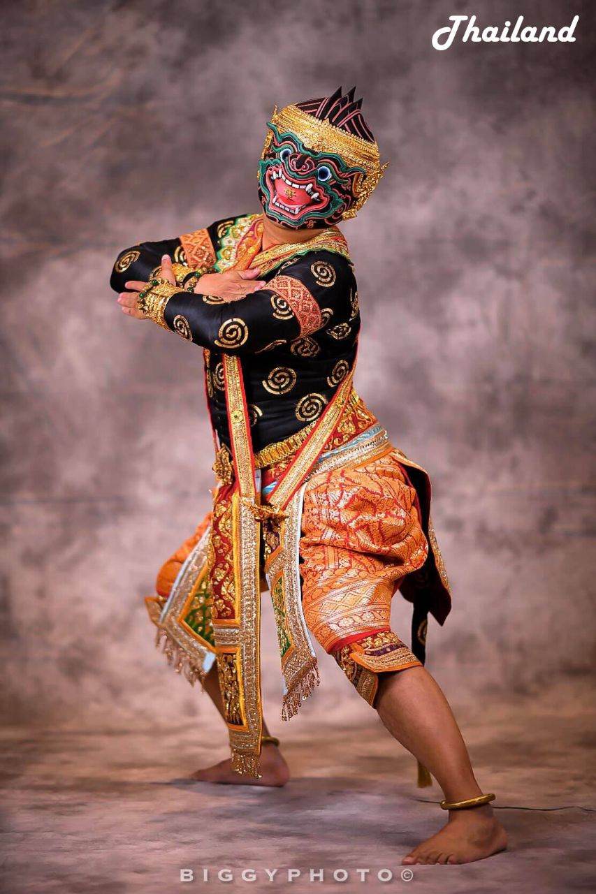 THAILAND 🇹🇭 | นิลพัท ลิงดำกำแหง, "โขน" Khon masked dance drama in Thailand