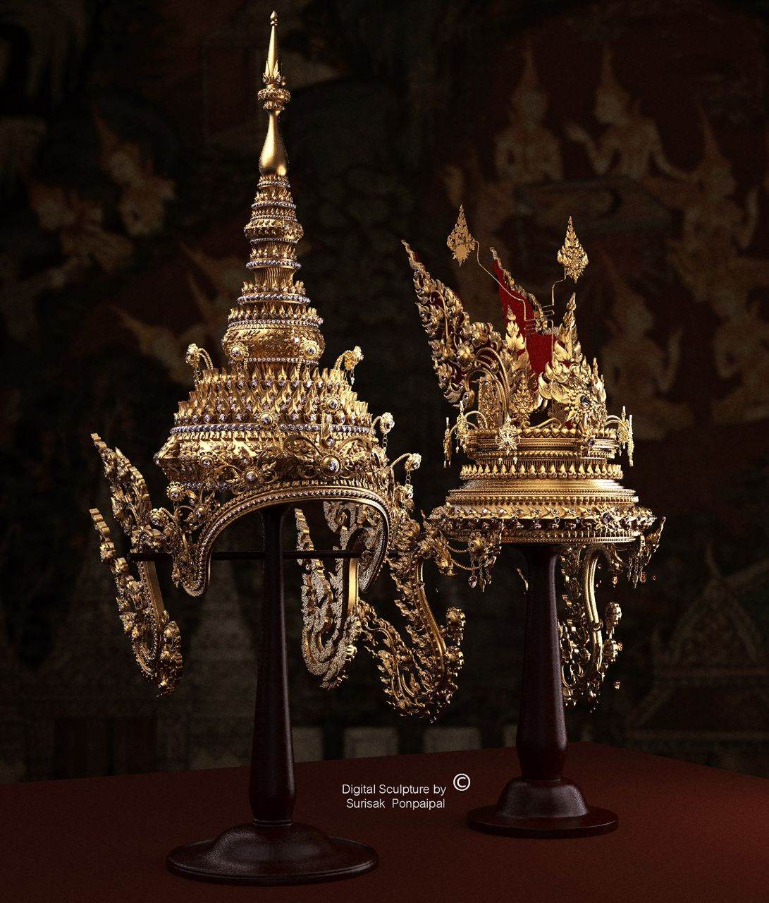 THAILAND 🇹🇭 | Study 3D Thai_Art 🇹🇭