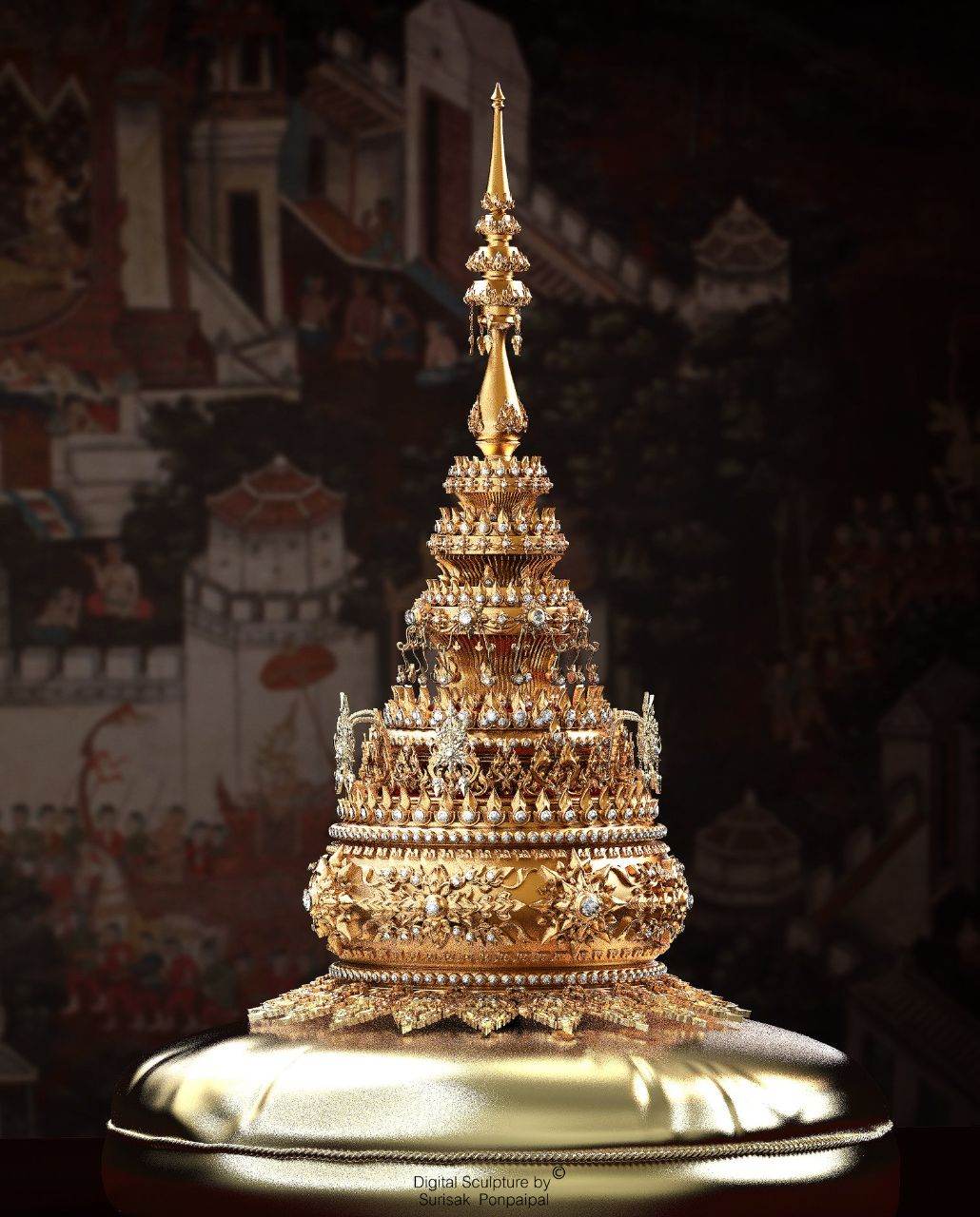 THAILAND 🇹🇭 | Study 3D Thai_Art 🇹🇭
