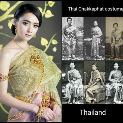 Sbai Thai dress: Thailand's national costume.ชุดไทยดั้งเดิมความงามสะท้อนจากอดีตจนถึงปัจจุบัน