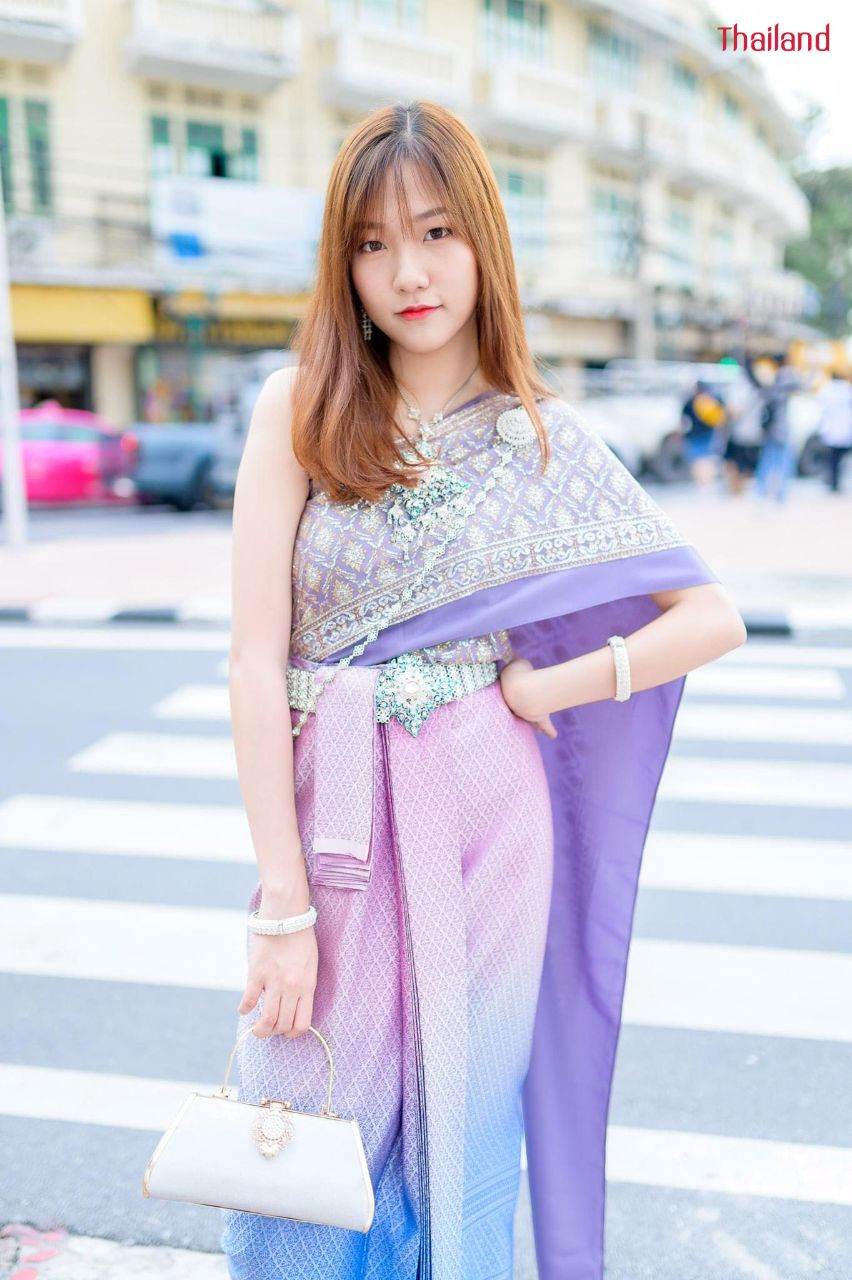 THAILAND 🇹🇭 | The Sbai, Thai dress (ชุดไทย)