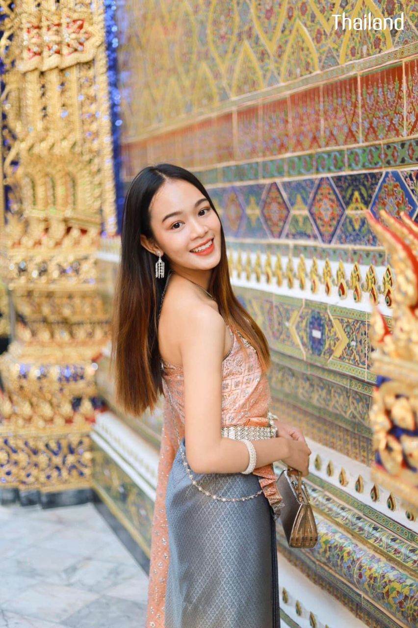 THAILAND 🇹🇭 | The Sbai, Thai dress (ชุดไทย)