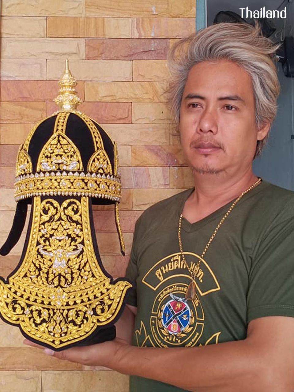 A hat in shape Phrapas "หมวกทรงประพาส" | THAILAND 🇹🇭
