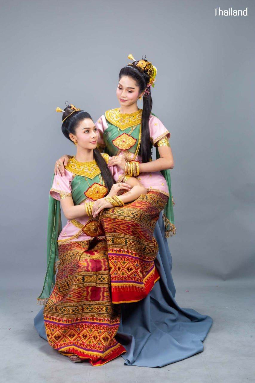 THAI DANCE ✨ เพื่อนแพงแต่งตัว "The princesses, Pra Puen and Pra Paeng get dress" | THAILAND 🇹🇭