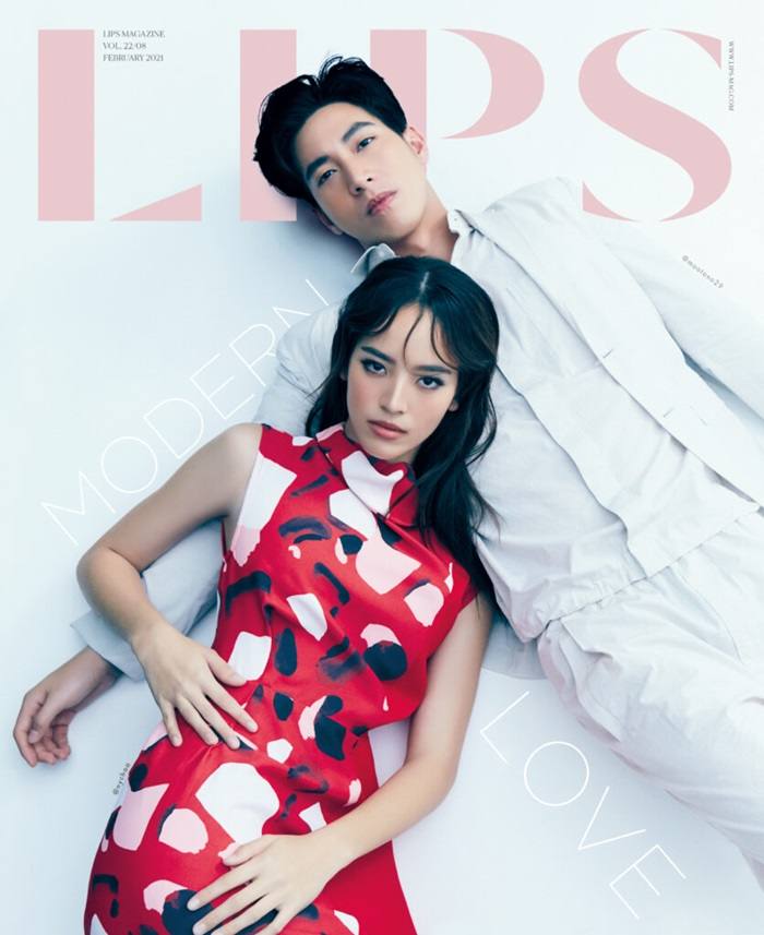 โตโน่ & ณิชา @ Lips Magazine vol.22 no.8 February 2021