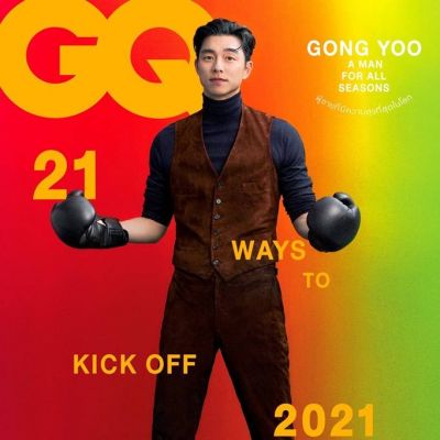 Gong Yoo @ GQ Thailand December 2020-January 2021