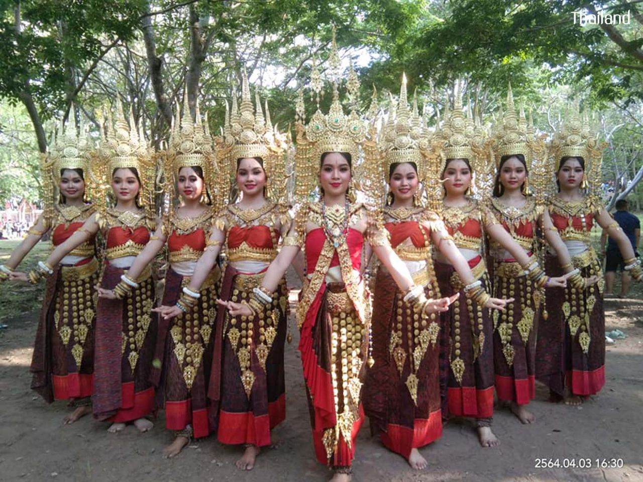 Thai Apsara - Thai Apsorn at Phanomrung Historical Park Buriram Province | THAILAND 🇹🇭