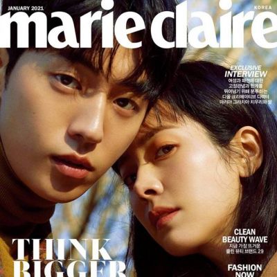 Nam Joo Hyuk & Han Ji Min @ Marie Claire Korea January 2021