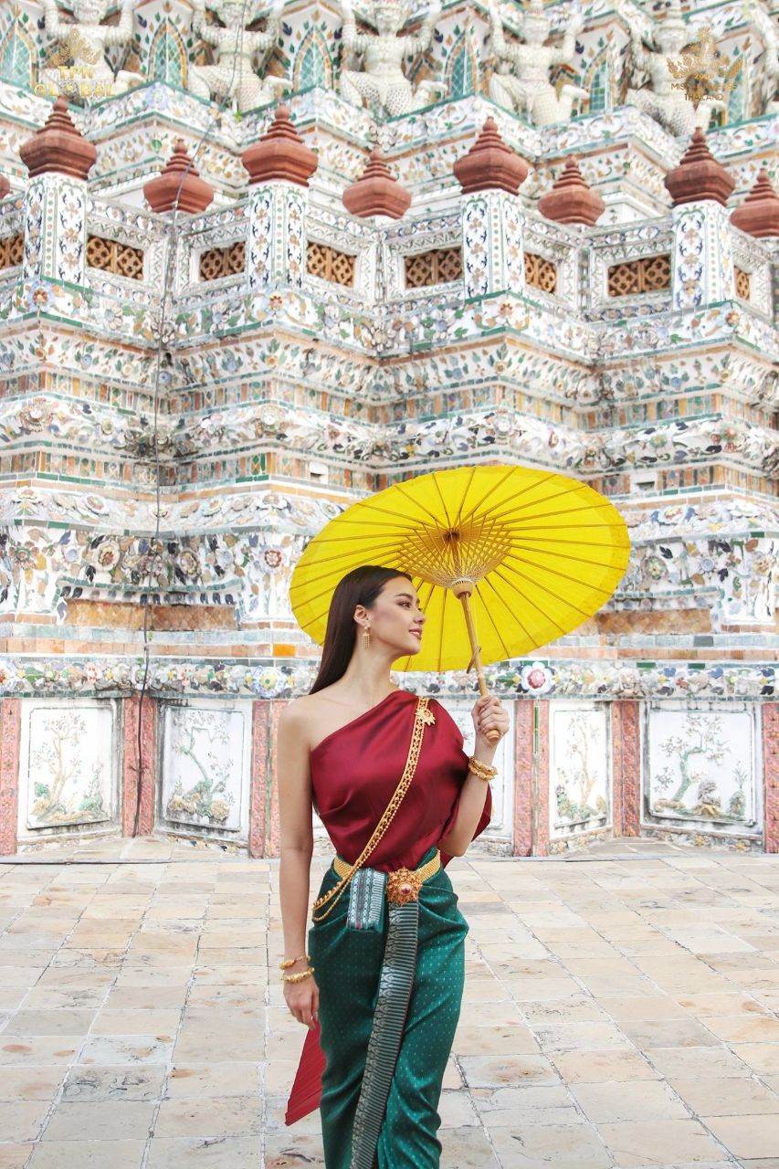 THAI DRESS, ชุดไทย by Amanda Chalisa Obdam, Miss Universe Thailand 2020 | THAILAND 🇹🇭