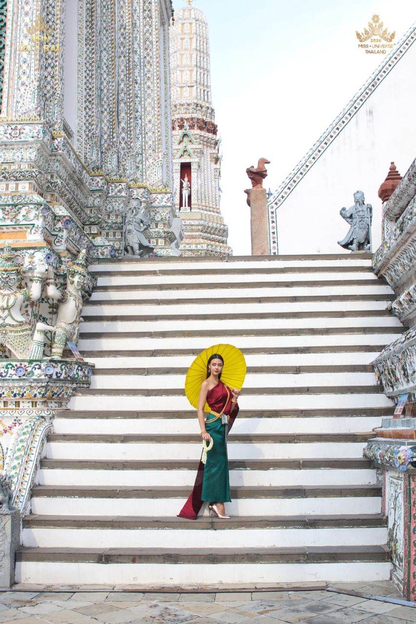 THAI DRESS, ชุดไทย by Amanda Chalisa Obdam, Miss Universe Thailand 2020 | THAILAND 🇹🇭
