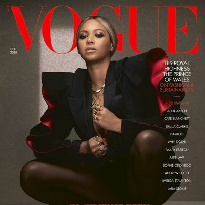 Beyoncé @ Vogue UK December 2020