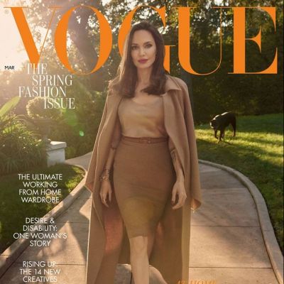 Angelina Jolie @ Vogue UK March 2021