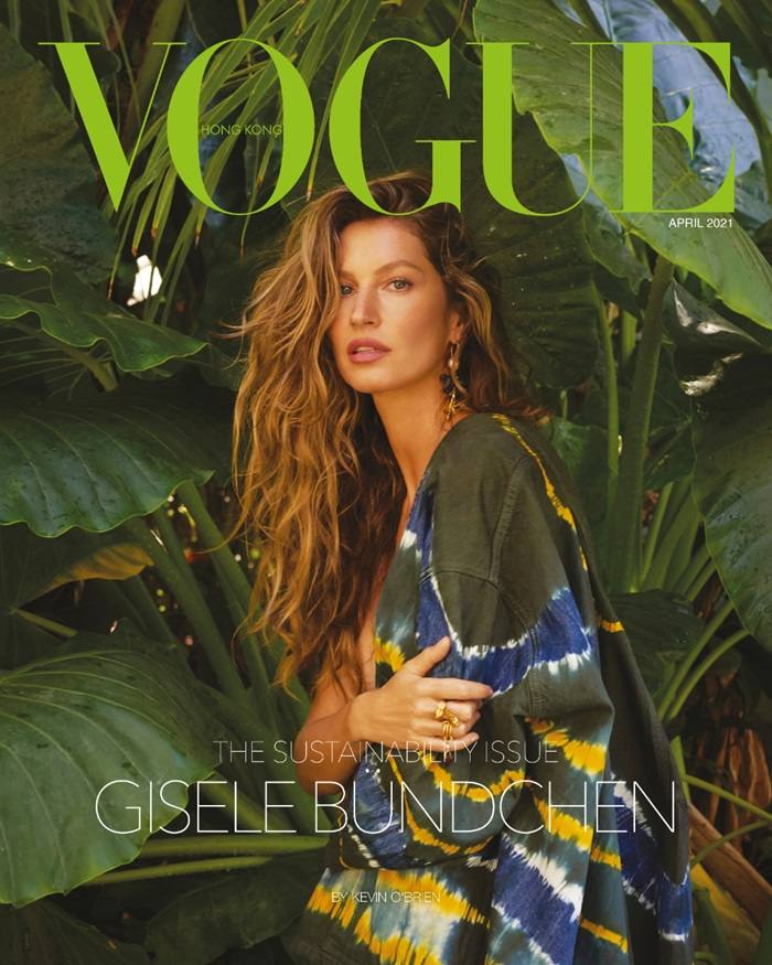 Gisele Bündchen @ Vogue HK April 2021