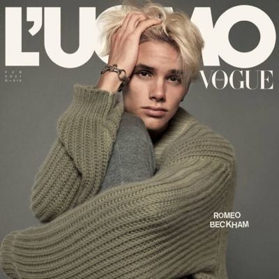 Romeo Beckham @ L’Uomo Vogue February 2021