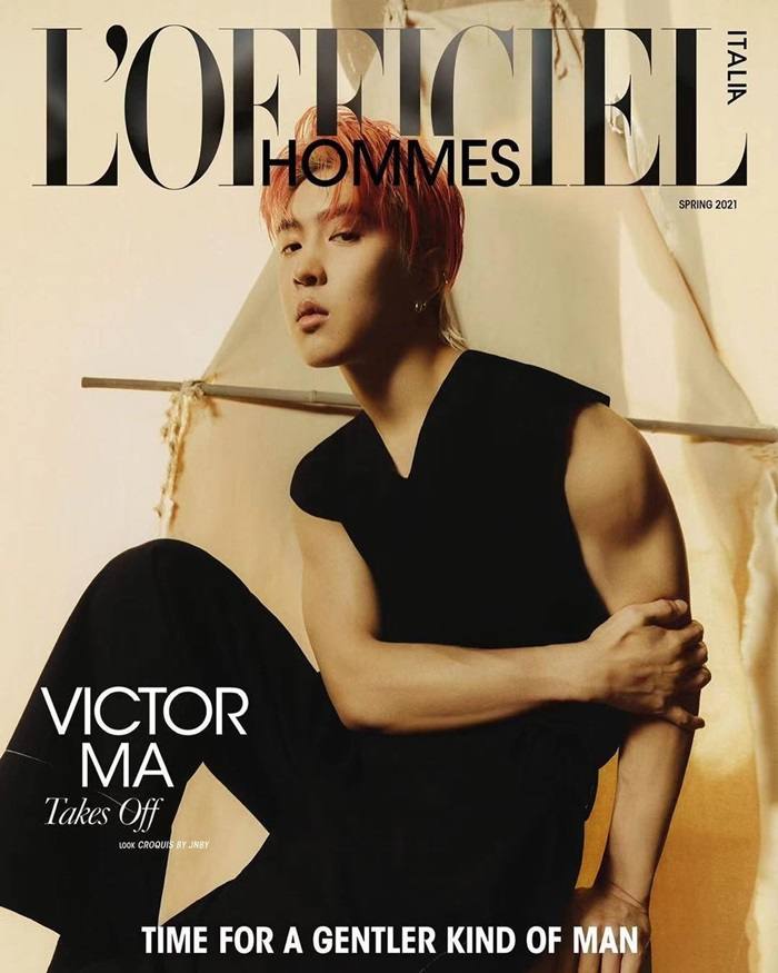 Victor Ma @ L’Officiel Hommes Italia Spring 2021