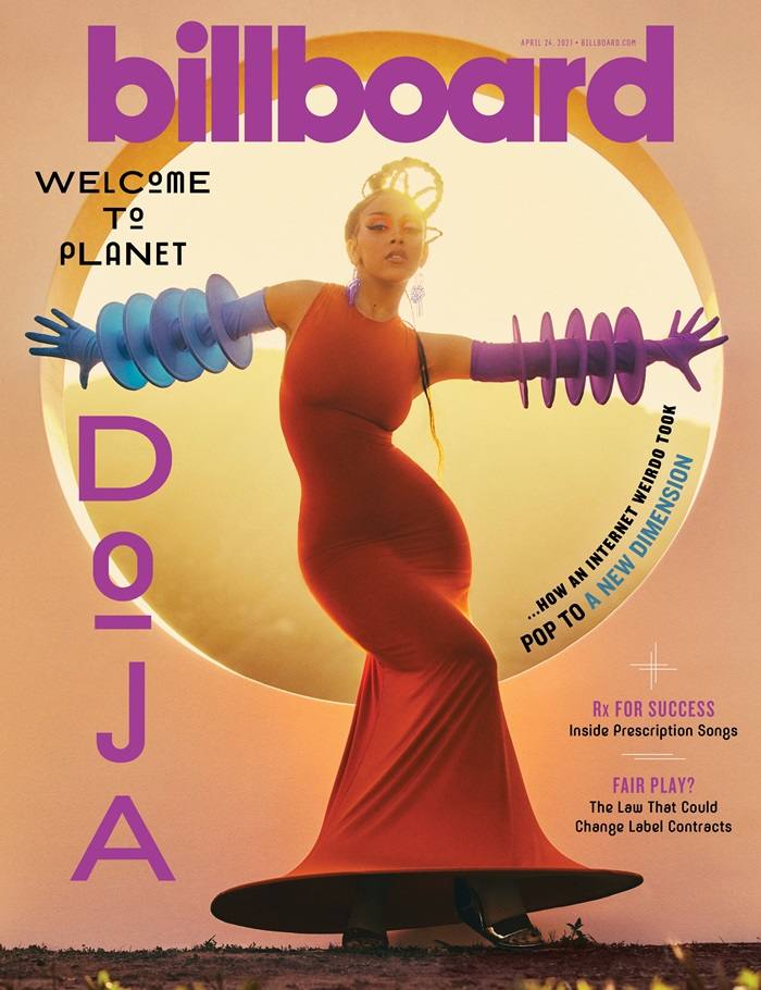 Doja Cat @ Billboard Magazine April 2021