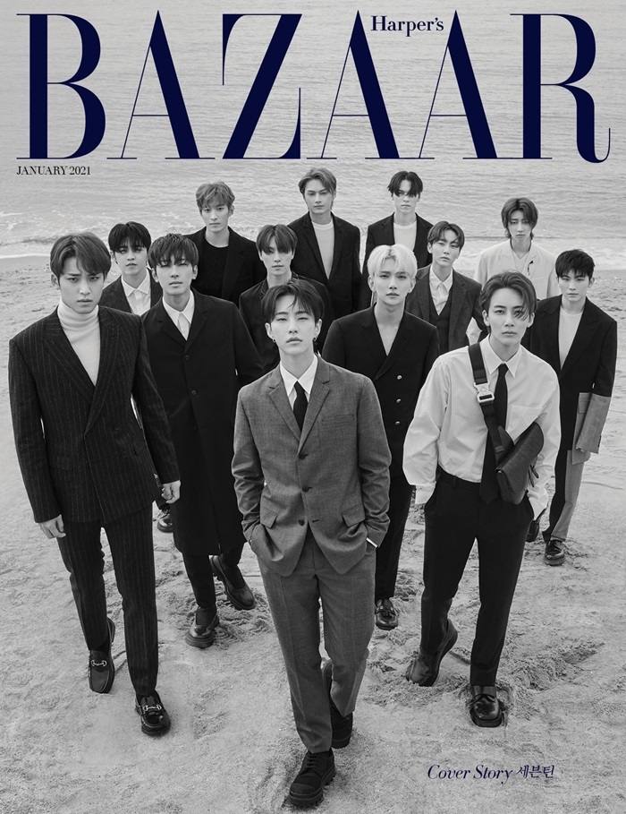 SEVENTEEN @ Harper’s Bazaar Korea January 2021