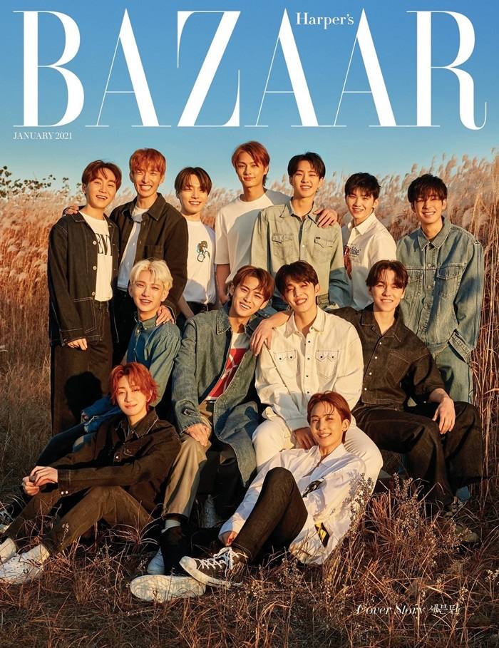 SEVENTEEN @ Harper’s Bazaar Korea January 2021