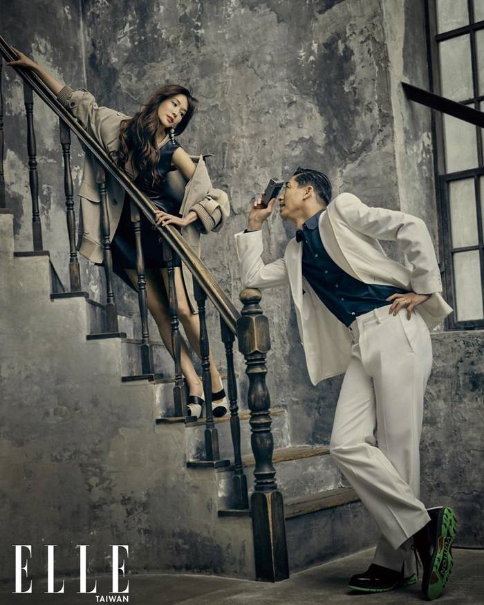 Lin Chi ling & Akira @ ELLE Taiwan May 2021