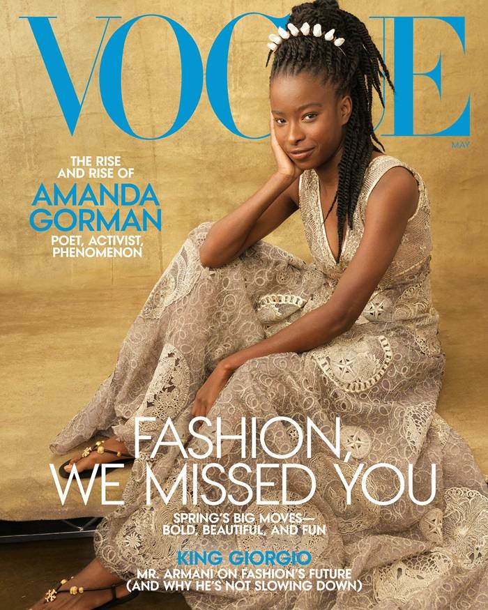 Amanda Gorman @ Vogue US May 2021