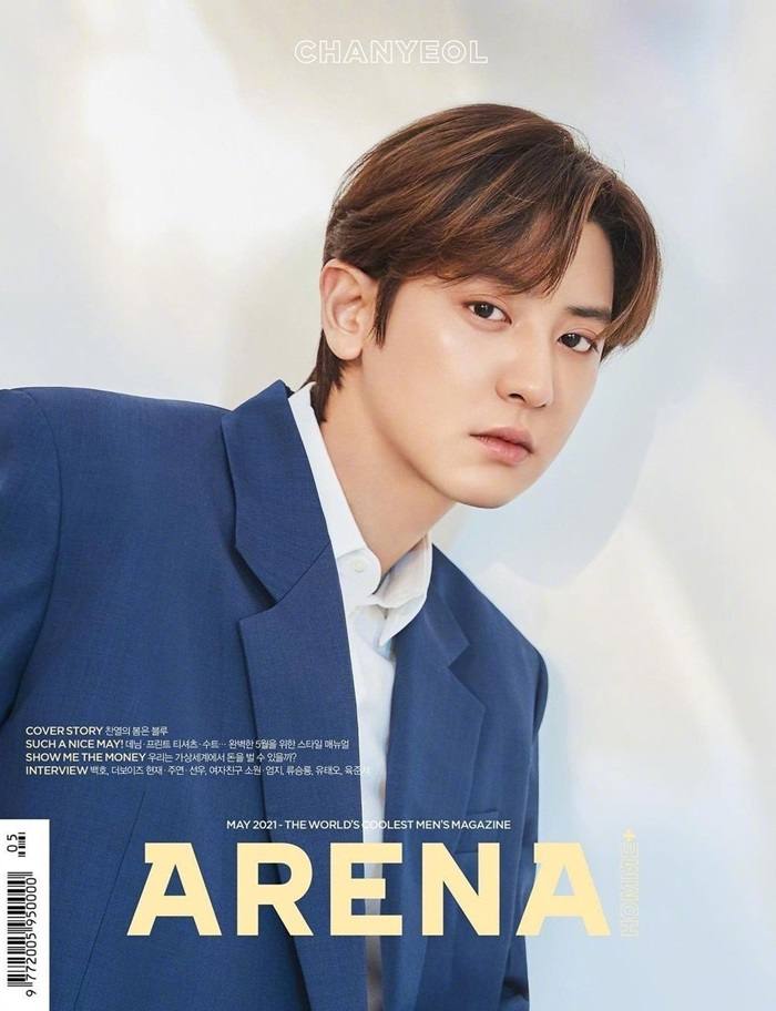 Chanyeol @ Arena Homme Plus Korea May 2021