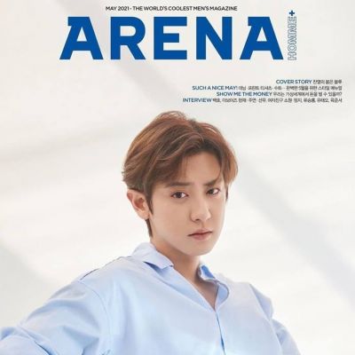 Chanyeol @ Arena Homme Plus Korea May 2021