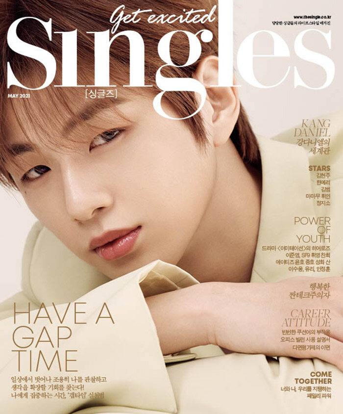 Kang Daniel @ Singles Korea May 2021