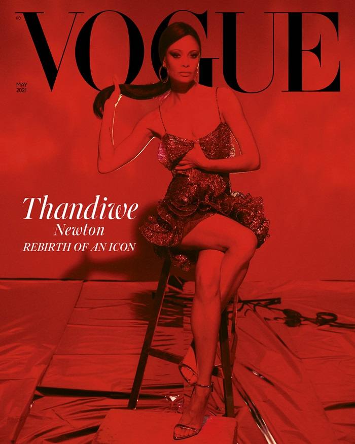 Thandiwe Newton @ Vogue UK May 2021