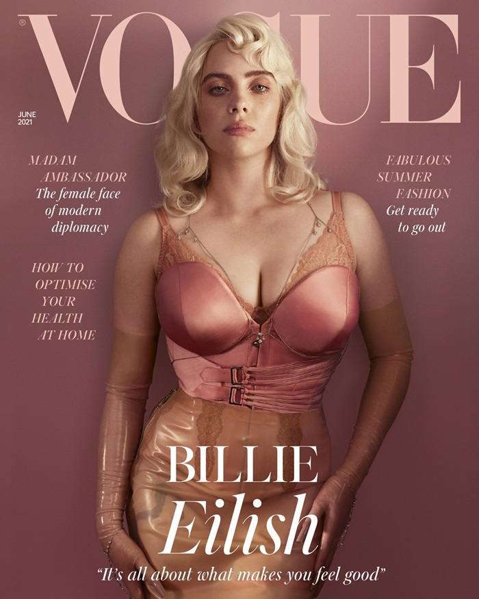 Billie Eilish @ Vogue UK June 2021