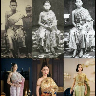 Thailand Sbai : 🇹🇭Sbai Thailand wedding dress  : ชุดประจำชาติไทยความงามจากอดีตจนถึงปัจจุบัน