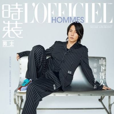 Yamapi @ L’Officiel Hommes China June 2021