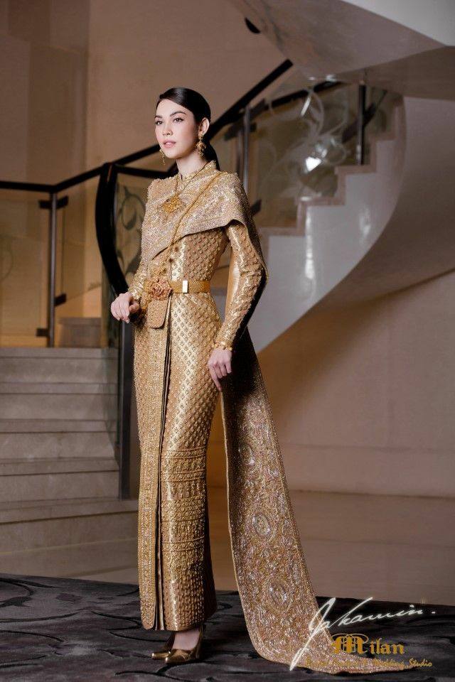 Sbai Thai dress: Thailand 🇹🇭ชุดไทยศิวาลัย