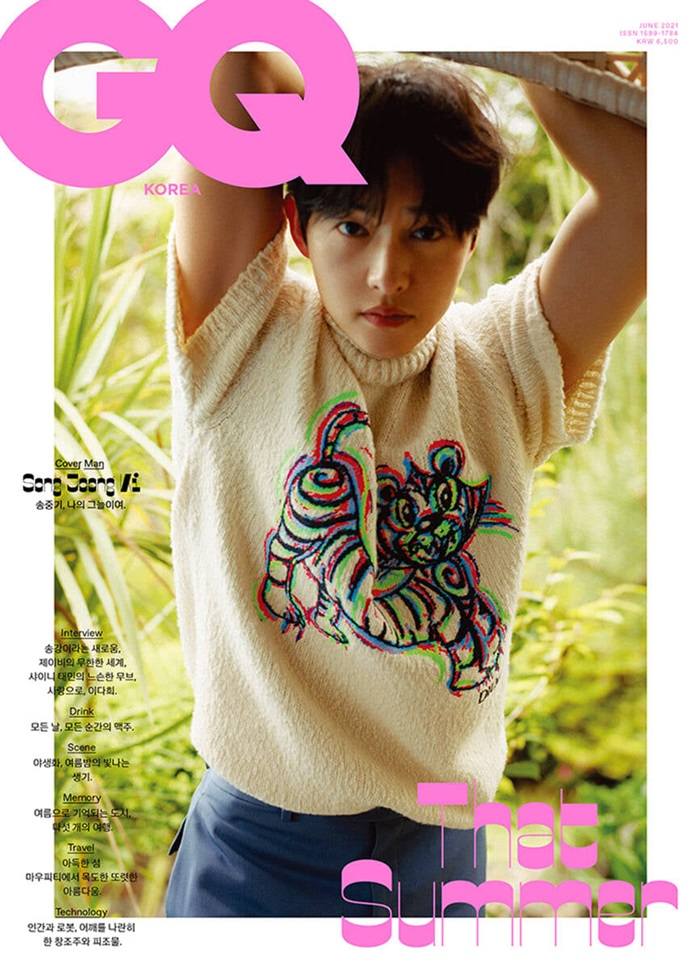 Song Joong Ki @ GQ Korea June 2021