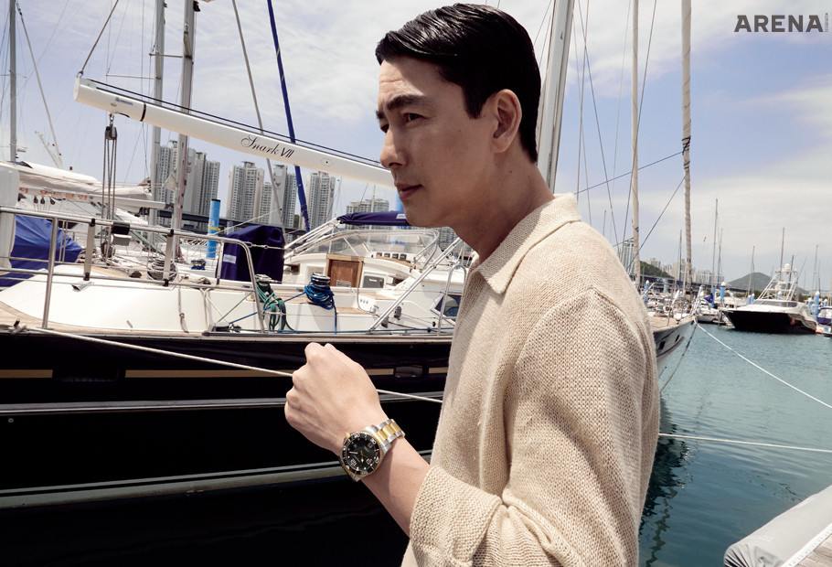 Jung Woo Sung @ Arena Homme Plus Korea June 2021