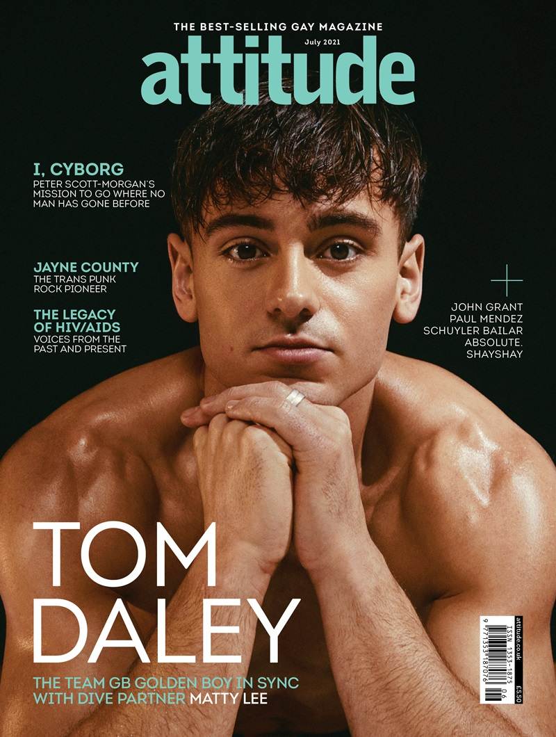 Tom Daley & Matty Lee @ Attitude UK July 2021