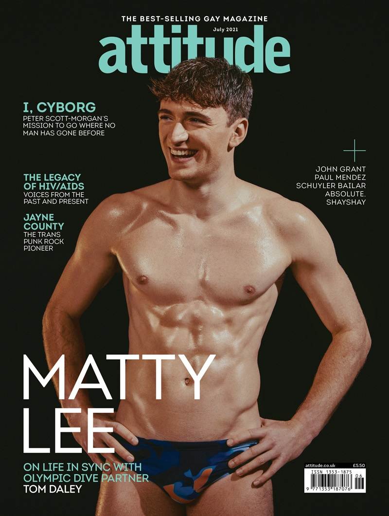 Tom Daley & Matty Lee @ Attitude UK July 2021