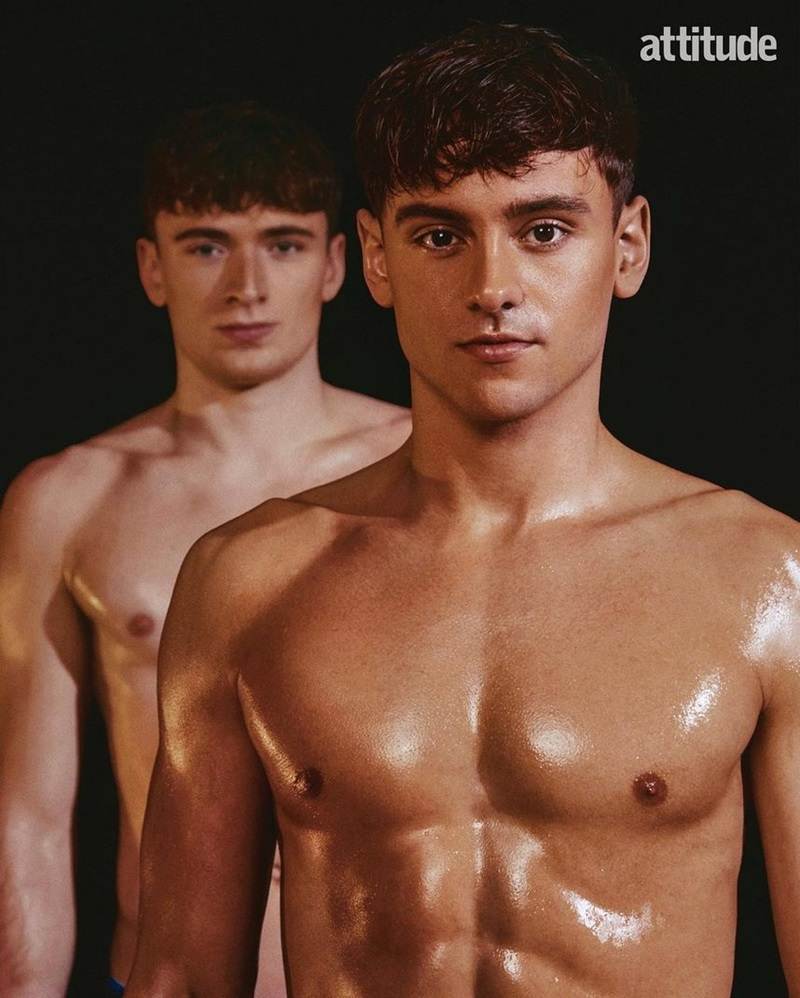 Tom Daley & Matty Lee @ Attitude UK July 2021