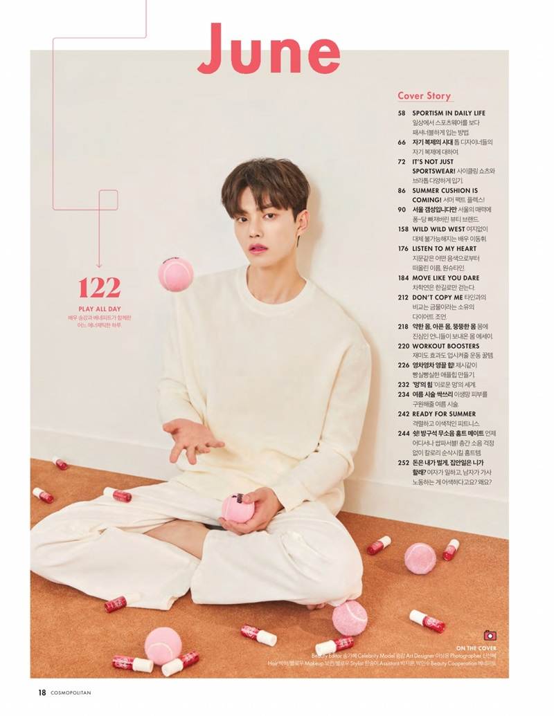 Song Kang @ Cosmopolitan Korea June 2021