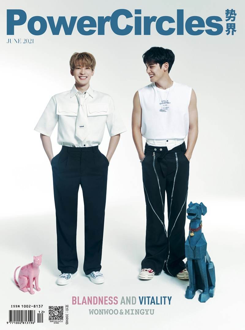 Wonwoo & Mingyu @ PowerCircles Magazine June 2021