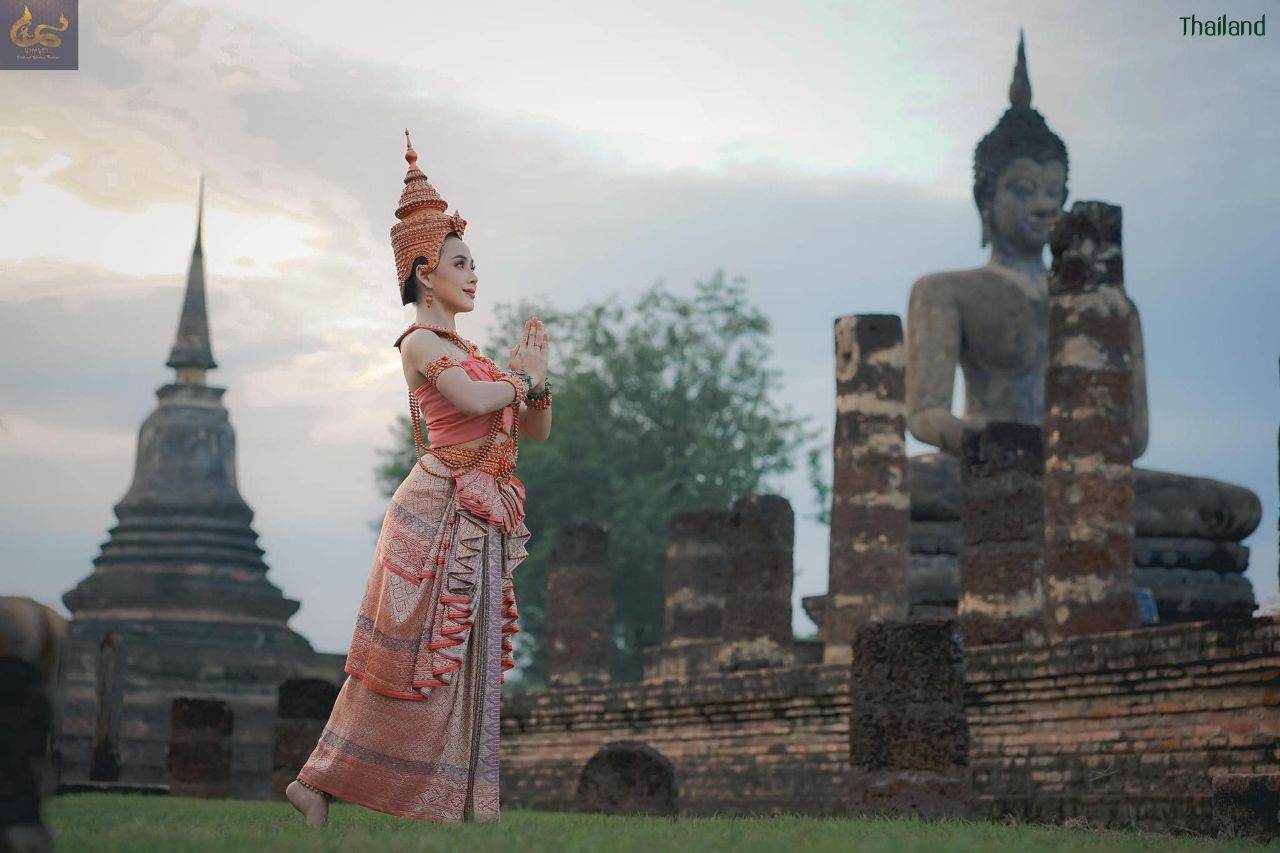 Sukhothai era, การแต่งกายสมัยสุโขทัย | THAILAND 🇹🇭