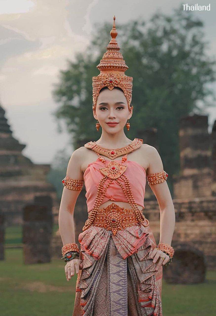 Sukhothai era, การแต่งกายสมัยสุโขทัย | THAILAND 🇹🇭